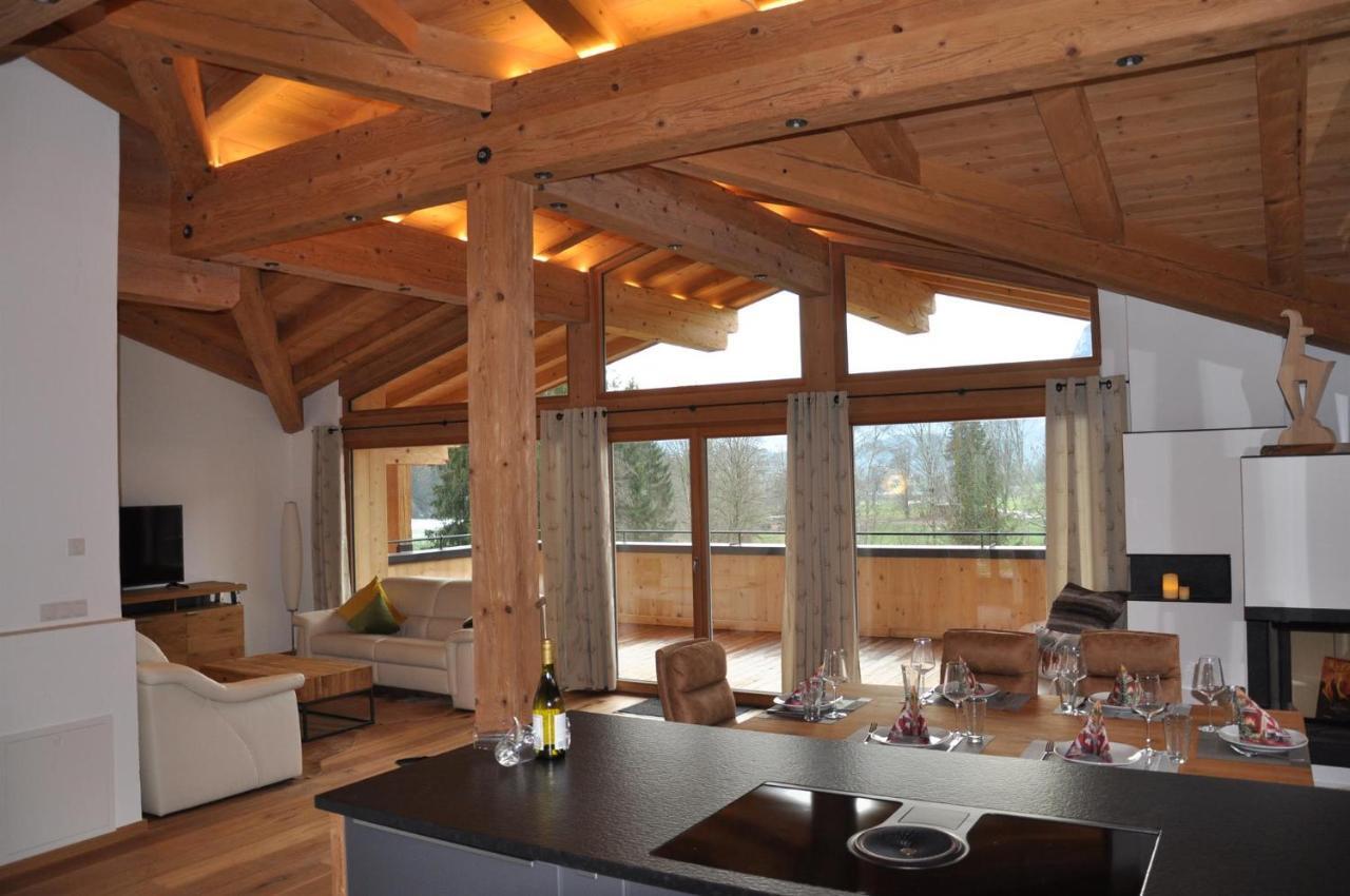 Seebach Chalets Scheffau am Wilden Kaiser Dış mekan fotoğraf